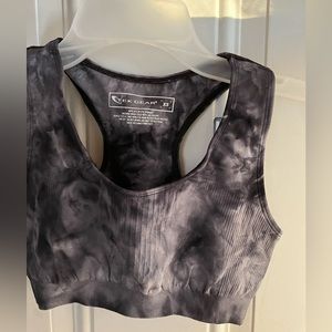 TekGear XS black/gray sports bra